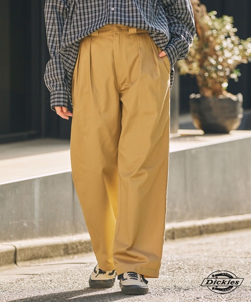 まるページ セットアップ対応> Dickies/ディッキーズ 別注 TCツイル ツータック