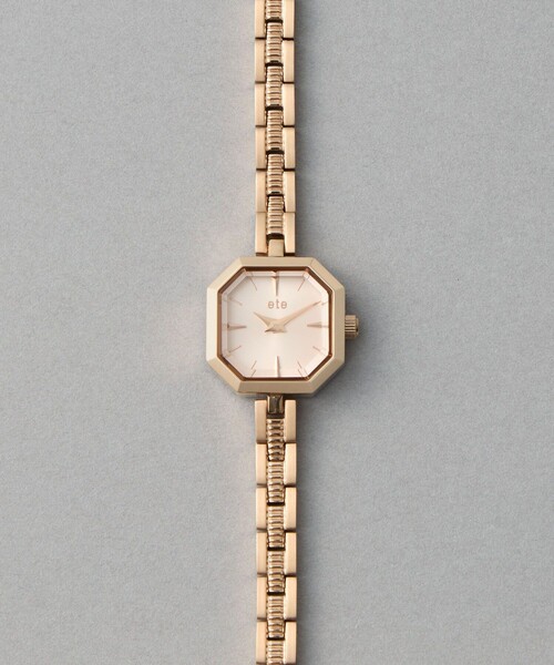 オクタゴンフェイス ウォッチ（アナログ腕時計）｜ete（エテ）の