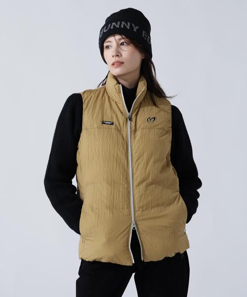 セール】【MASTER BUNNY EDITION】ナイロンリップ中綿フルジップベスト