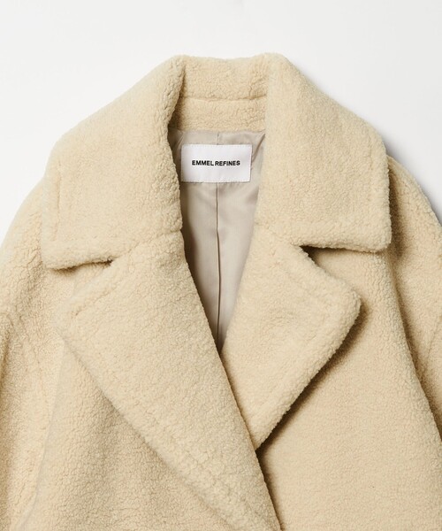 セール】＜EMMEL REFINES＞EM ショートカール ボアコート（チェスター