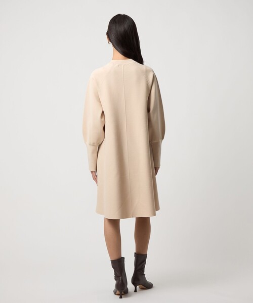 セール】＜EMMEL REFINES＞EM クルーネック Aライン ミニワンピース