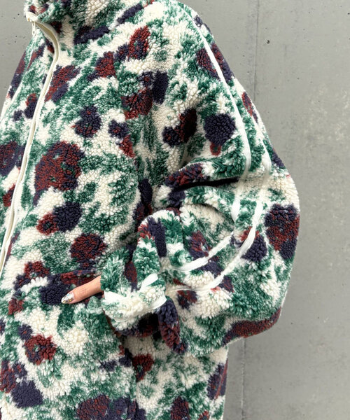 セール】オーバーサイズ総柄ボアジャケット（その他アウター