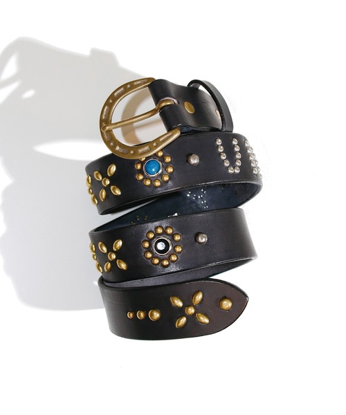 ベルト/ホースシュー/西海岸クロス/スタッズ/ストーン（ベルト