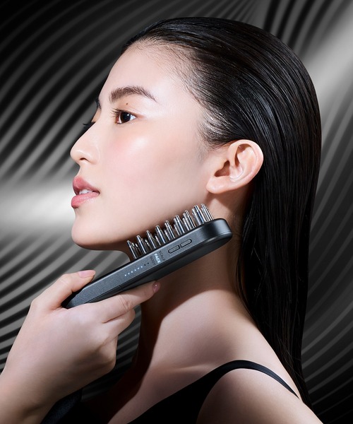 セール】SALONIA サロニア EMSリフトブラシ 3Dケア SAL24305BK（美容