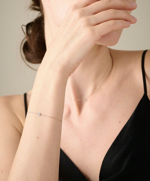 K10 ブリリアント ダイヤモンド ブレスレット（ブレスレット）｜ete