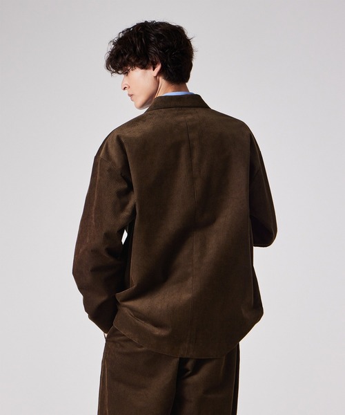コーデュロイ ダブルブレスト ジャケット / 252760 EXJ03（テーラード
