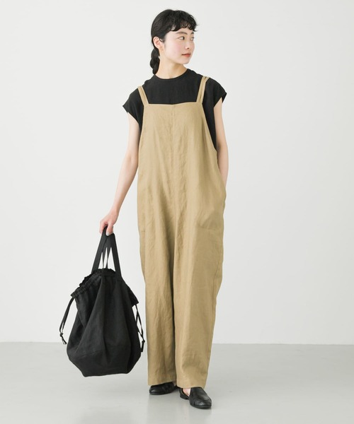 かぐれ（カグレ）の「リネンサロペット（サロペット/オーバーオール