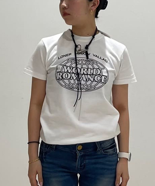 VALLAD / バラッド × LONER】ワールド ロマンス Tシャツ（Tシャツ