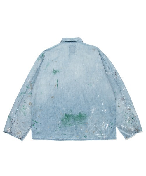 BOW WOW（バウワウ）の「US ARMY P/O CHAMBRAY SHIRTS PAINTED（シャツ
