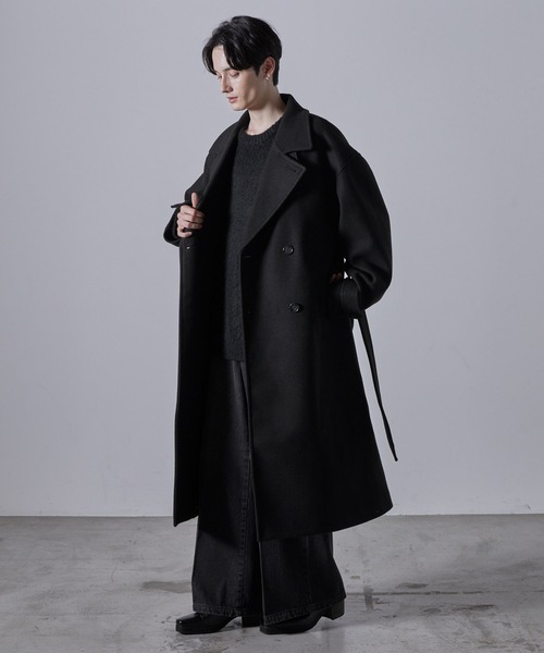 CLEL】Tech Melton Loose Double Chester Court/テックメルトンルーズ