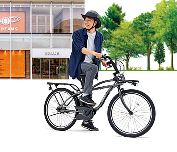 BP02「BE-FZC632」26インチ 電動自転車 ビーチクルーザー -25