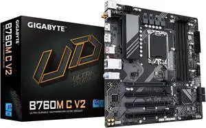 GIGABYTE B760M DS3H AX DDR4 LGA 1700 Intel B760 M-ATX Motherboard