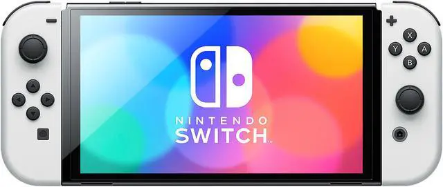 Nintendo Switch (OLED model) w/ White Joy-Con - Newegg.com