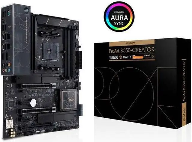 ASUS ProArt B550-CREATOR AM4 ATX AMD Motherboard - Newegg.com