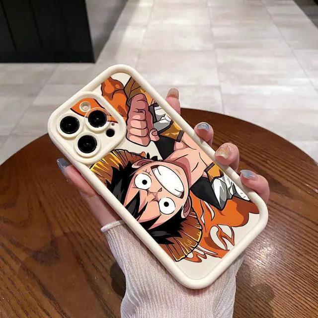 Case For iPhone 11 Pro Max Zoro Luffy Full Protective Phone Case