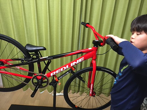 24インチBMXクルーザー「Redline PROLINE JUNIOR 24 」が我が家に