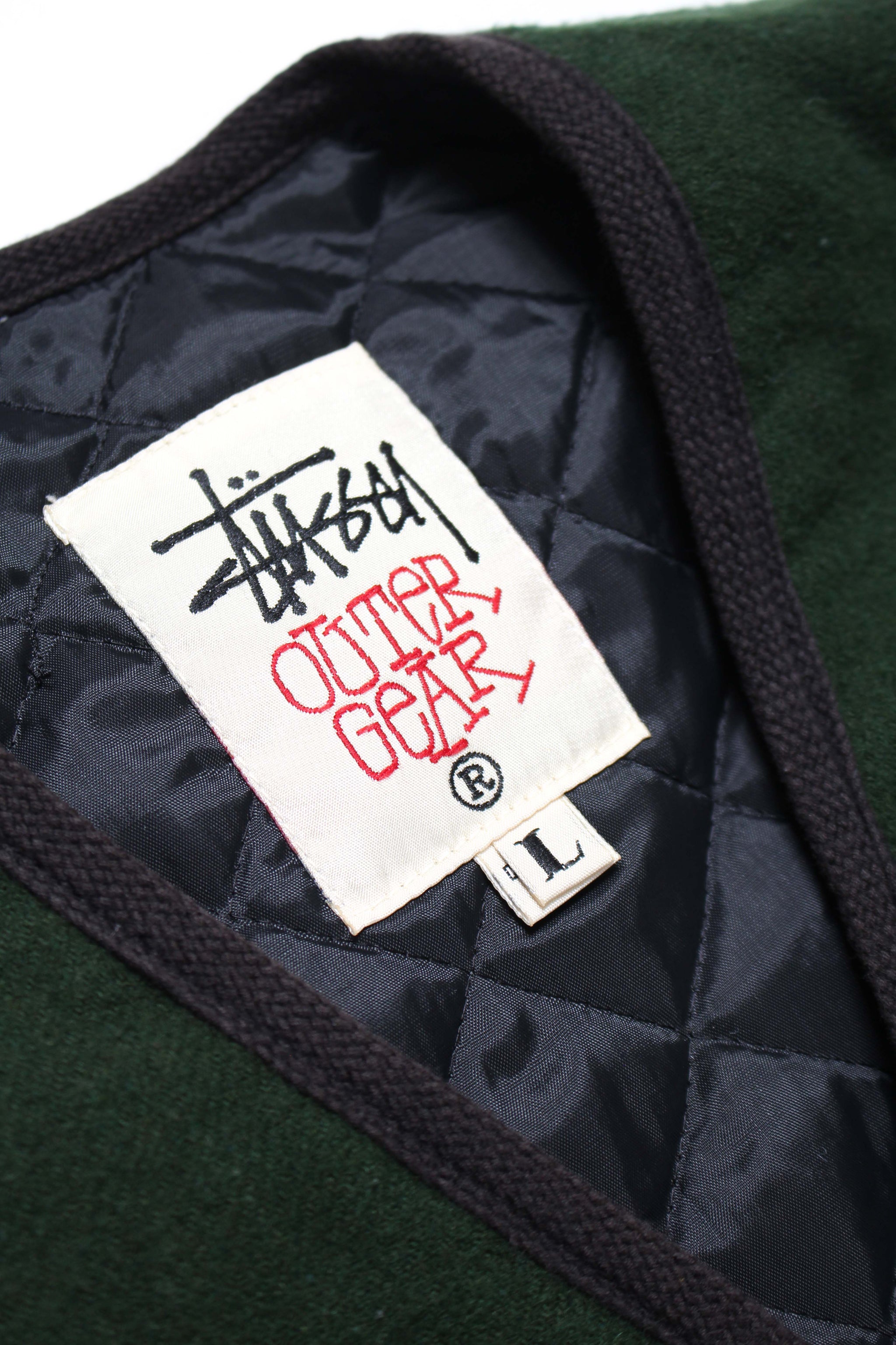 STUSSY OUTER GEAR INSULATION VEST 90s – C30 - BOW WOW, RECOGNIZE