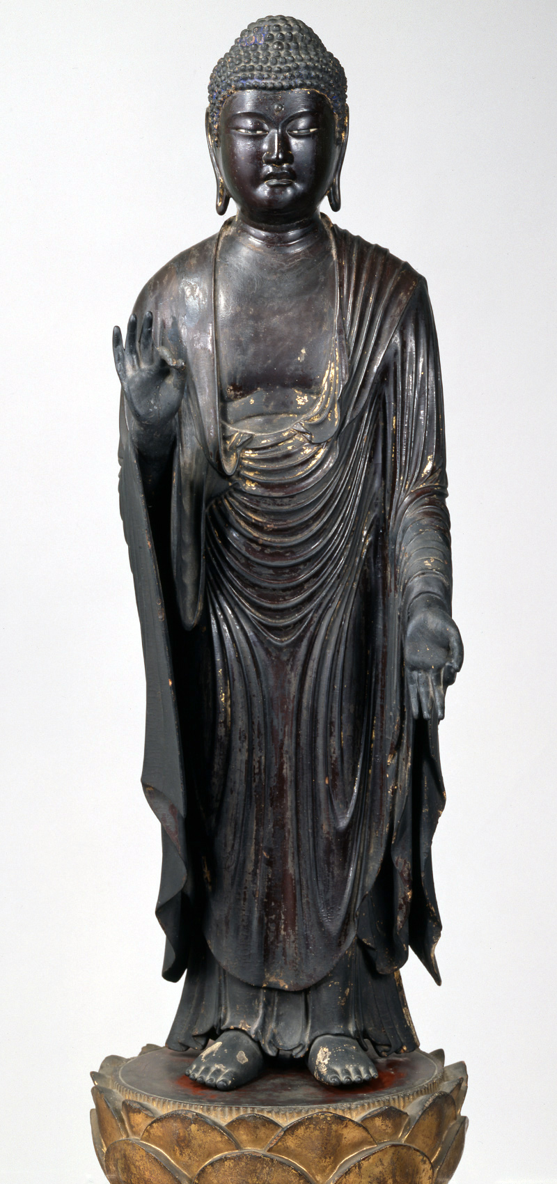 阿弥陀如来立像（鎌倉時代） | 神奈川県立歴史博物館