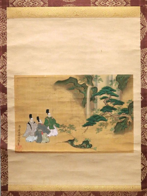 作品詳細: 秦テルヲ立雛図