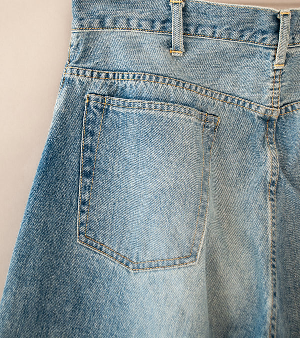 Unlikely 'Time Travel Jean Wide' (Vintage Indigo 1977 Wash) – C'H'C'M'