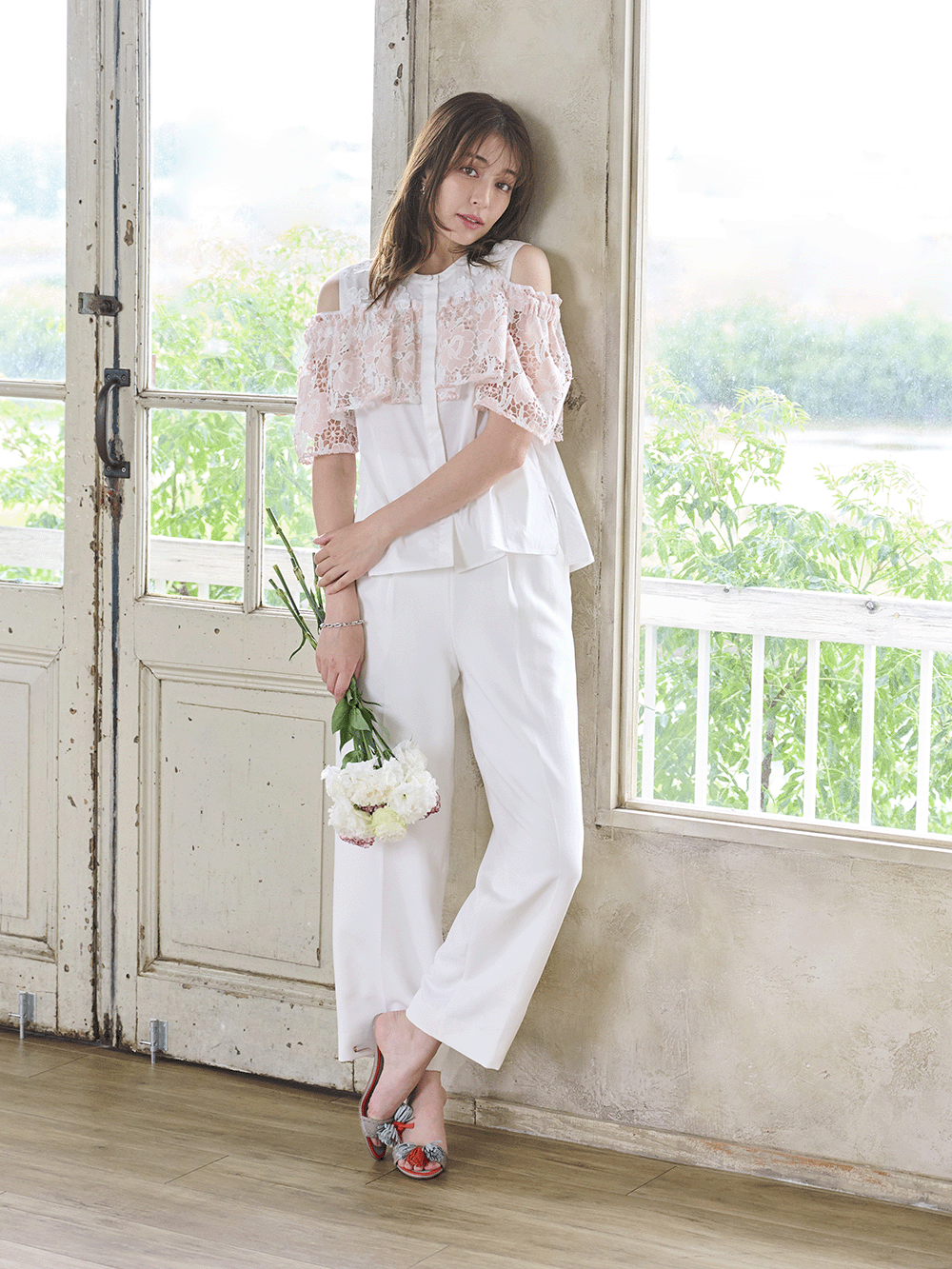 パステルレースブラウス｜【公式】Chestyオンラインショップ