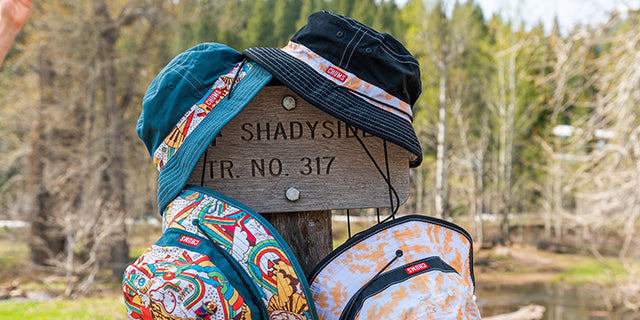 Chums Japan Reversible Print Hat