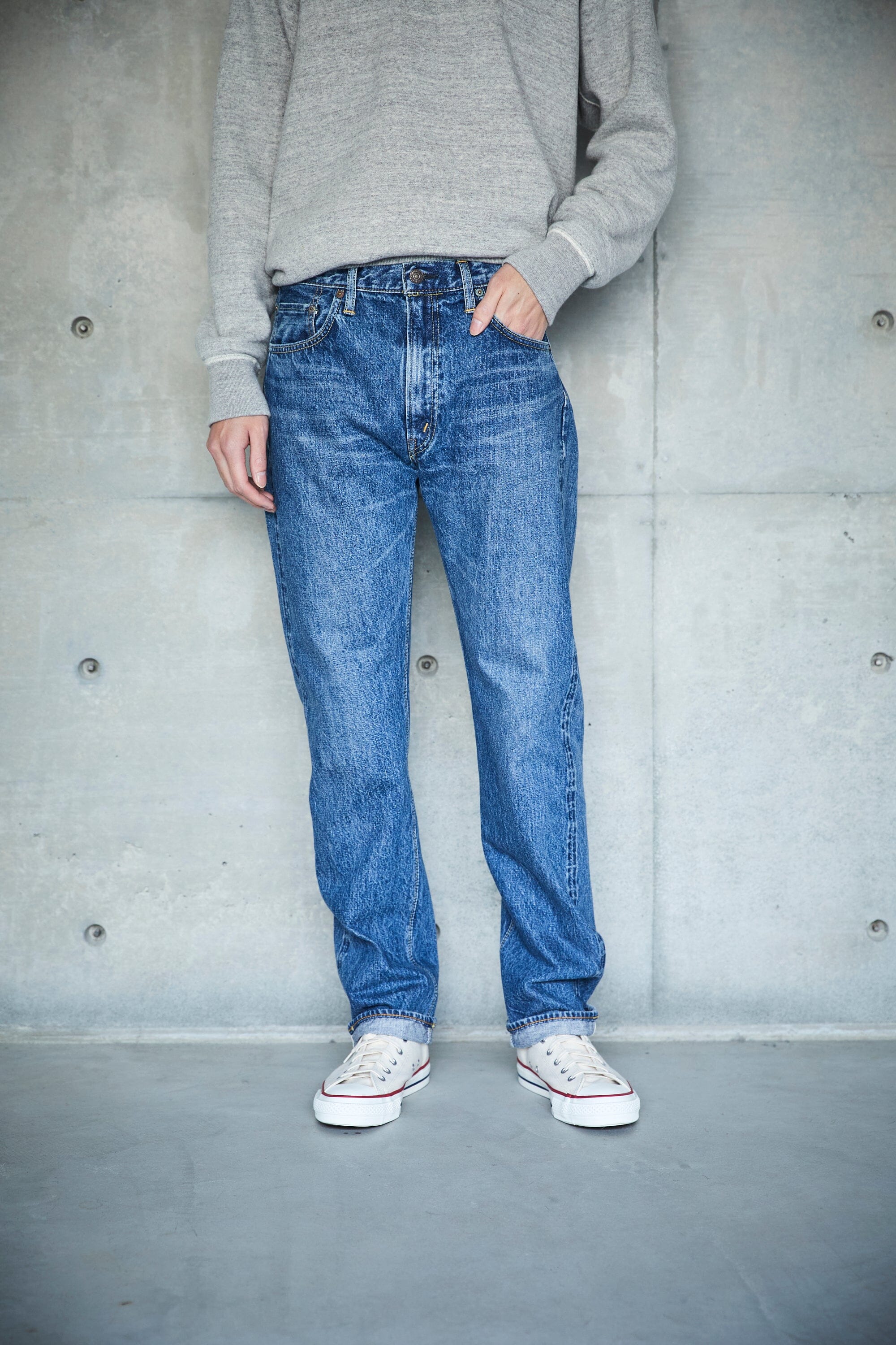 orSlow - 107 Ivy Fit 13.7oz Selvedge Denim 2 Year Wash – City