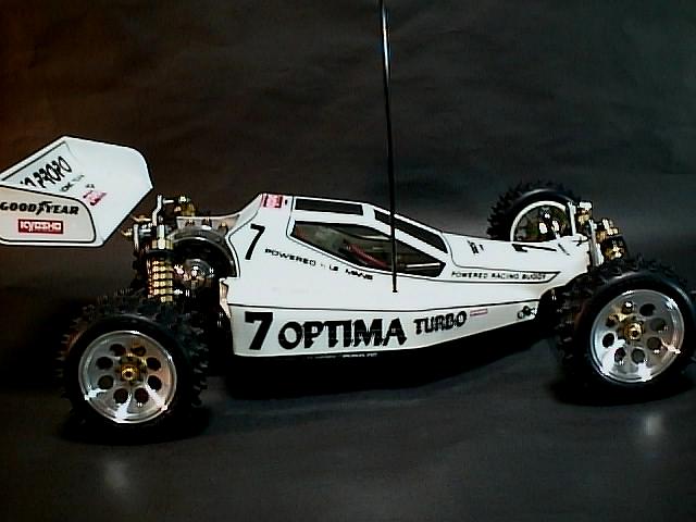 KYOSHO ターボオプティマミッドスペシャル パール塗装ボディキット