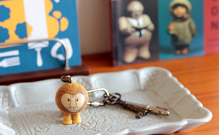 Lisa Larson/リサ・ラーソン/キーホルダー/ライオン COMFOTA 北欧雑貨店