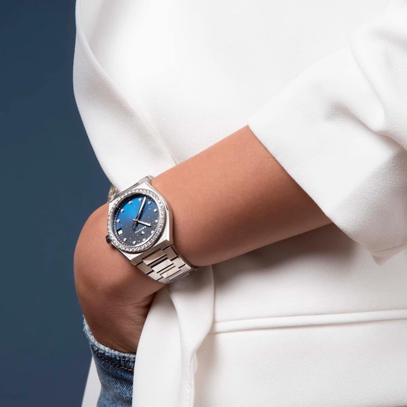 Zenith Defy Midnight 36mm Ladies Watch 16.9200.670/01.MI001 | Mayors