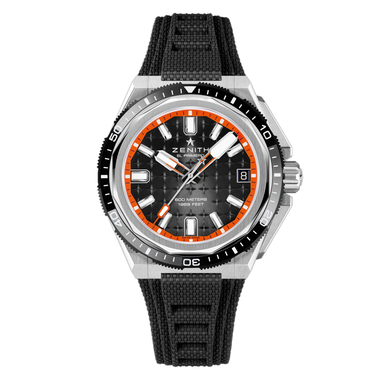 Zenith Defy Extreme Diver 42.5mm Mens Watch Black Interchangeable
