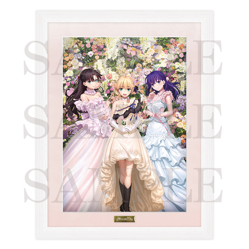 Fate/stay night キャラファイングラフ(A3) Fate/stay night 20周年