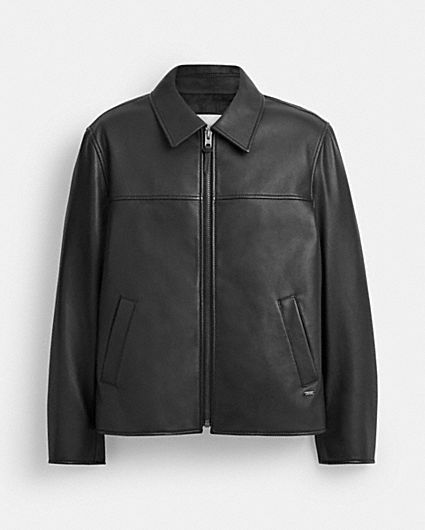 公式】コーチアウトレット | レザー モト ジャケット