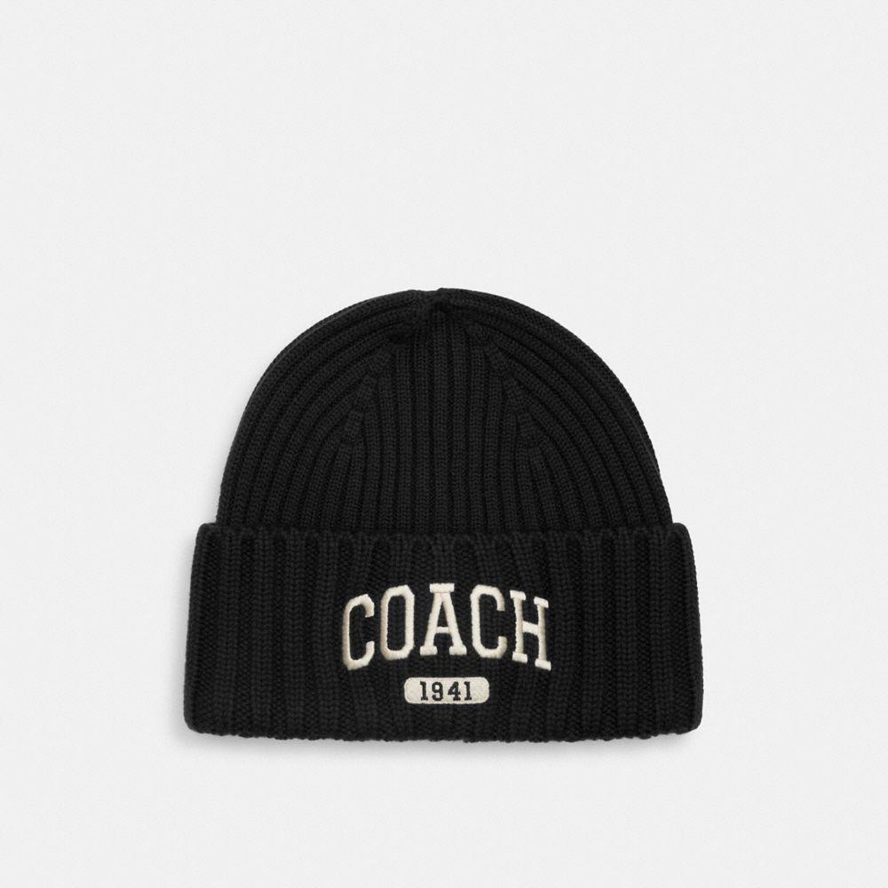 COACH® Outlet | Coach 1941 Embroidered Knit Beanie