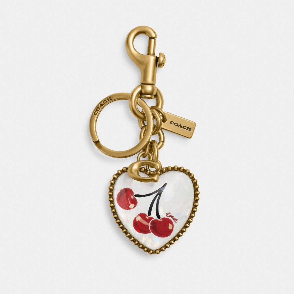 公式】COACH – コーチ | ヴィンテージ ハート チェリー バッグ チャーム