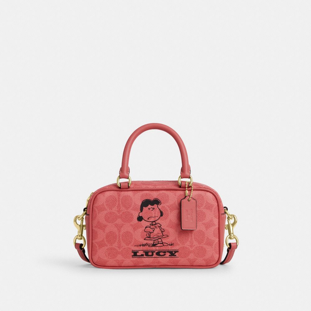 公式】コーチアウトレット | 【COACH X PEANUTS】サッチェル クロス