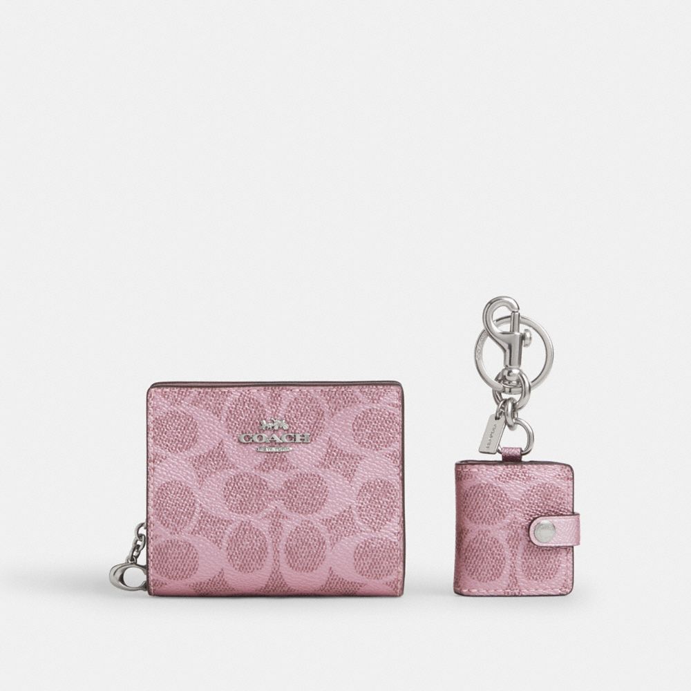 COACH® Outlet | Boxed Snap Wallet And Picture Frame Charm In