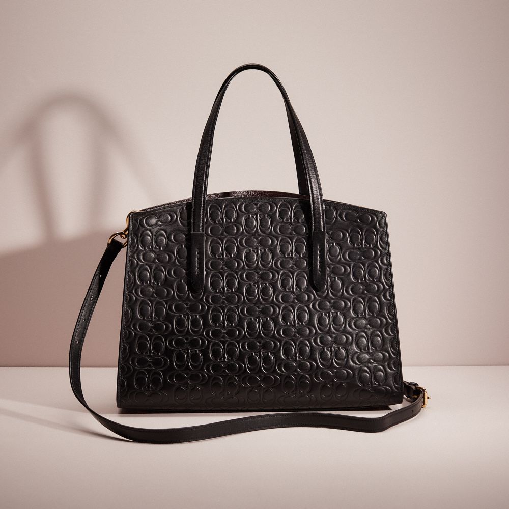 COACH® | Restored Charlie Carryall In Signature Leather