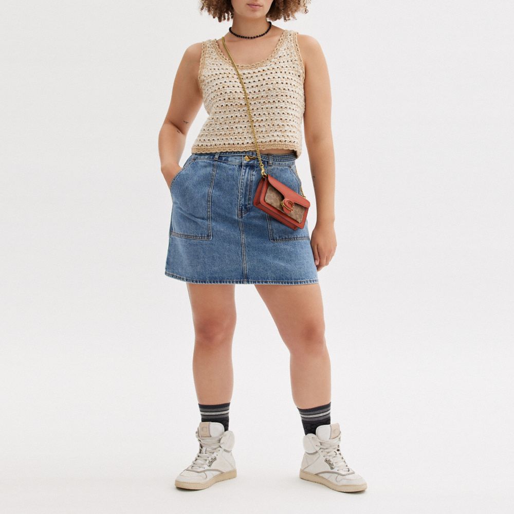 公式】COACH – コーチ | タビー リストレット・シグネチャー キャンバス