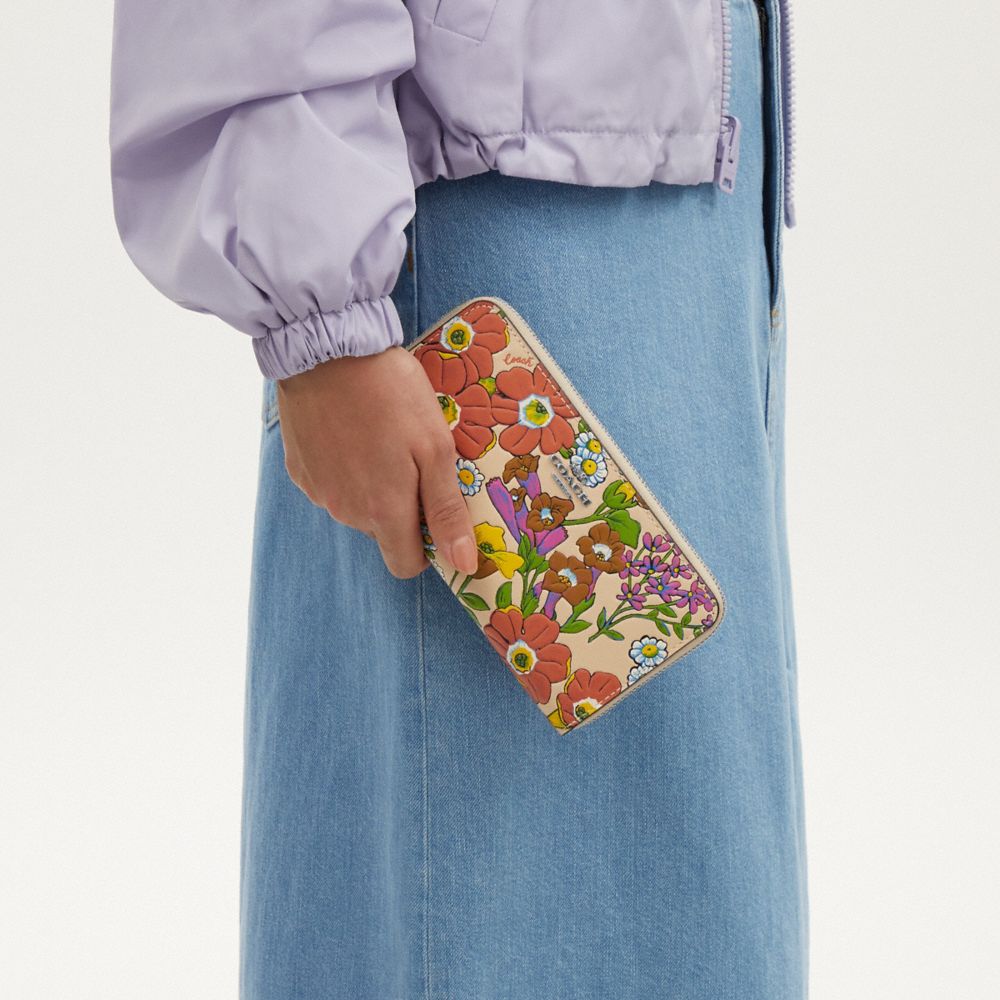 公式】コーチアウトレット | ロング ジップ アラウンド ウォレット