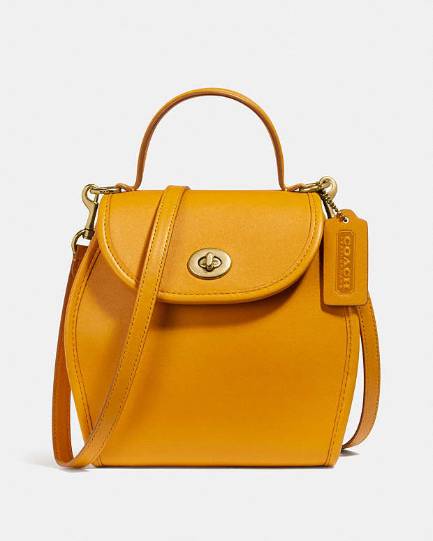 COACH® PT | Turnlock Curved Top Handle Crossbody