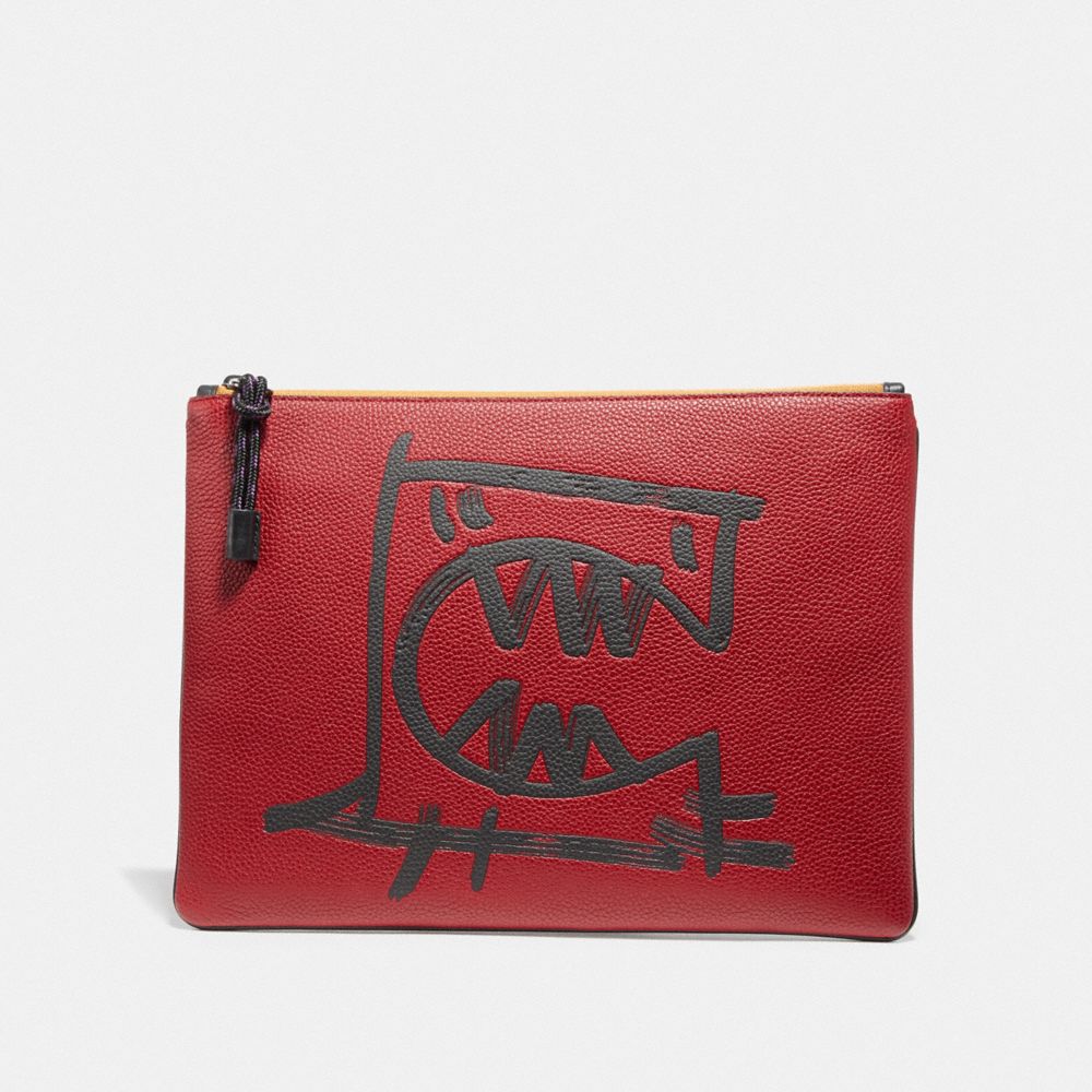 COACH® PT | Pouch 30 With Rexy By Guang Yu