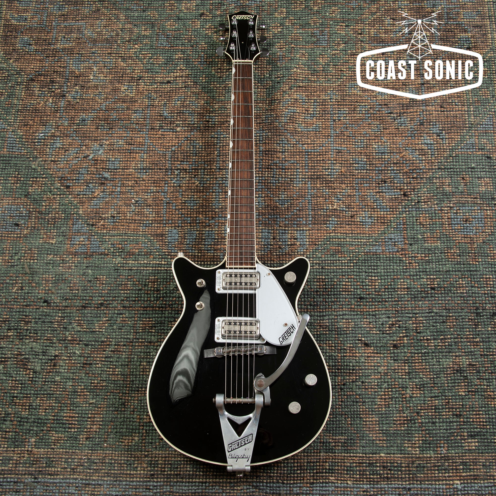 2001 Gretsch Duo Jet DC G6128T-1962 Made In Japan hardcase