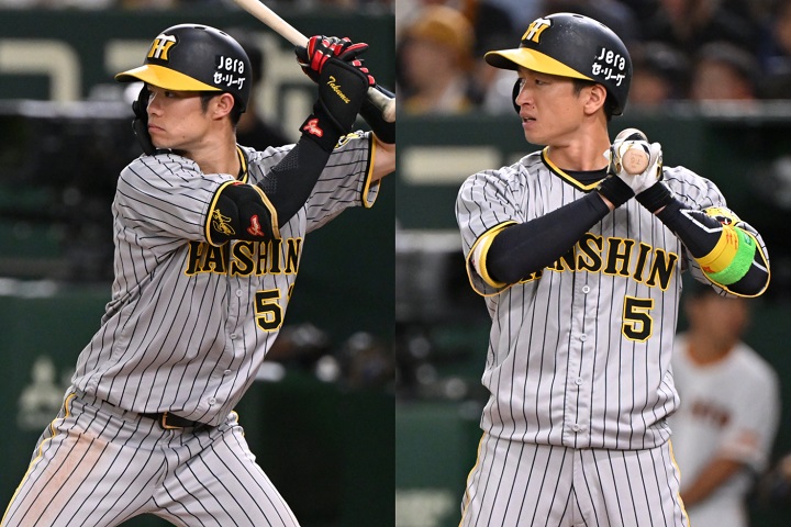 阪神の1、2番コンビを球界OBが絶賛！5打席連続出塁の中野拓夢は