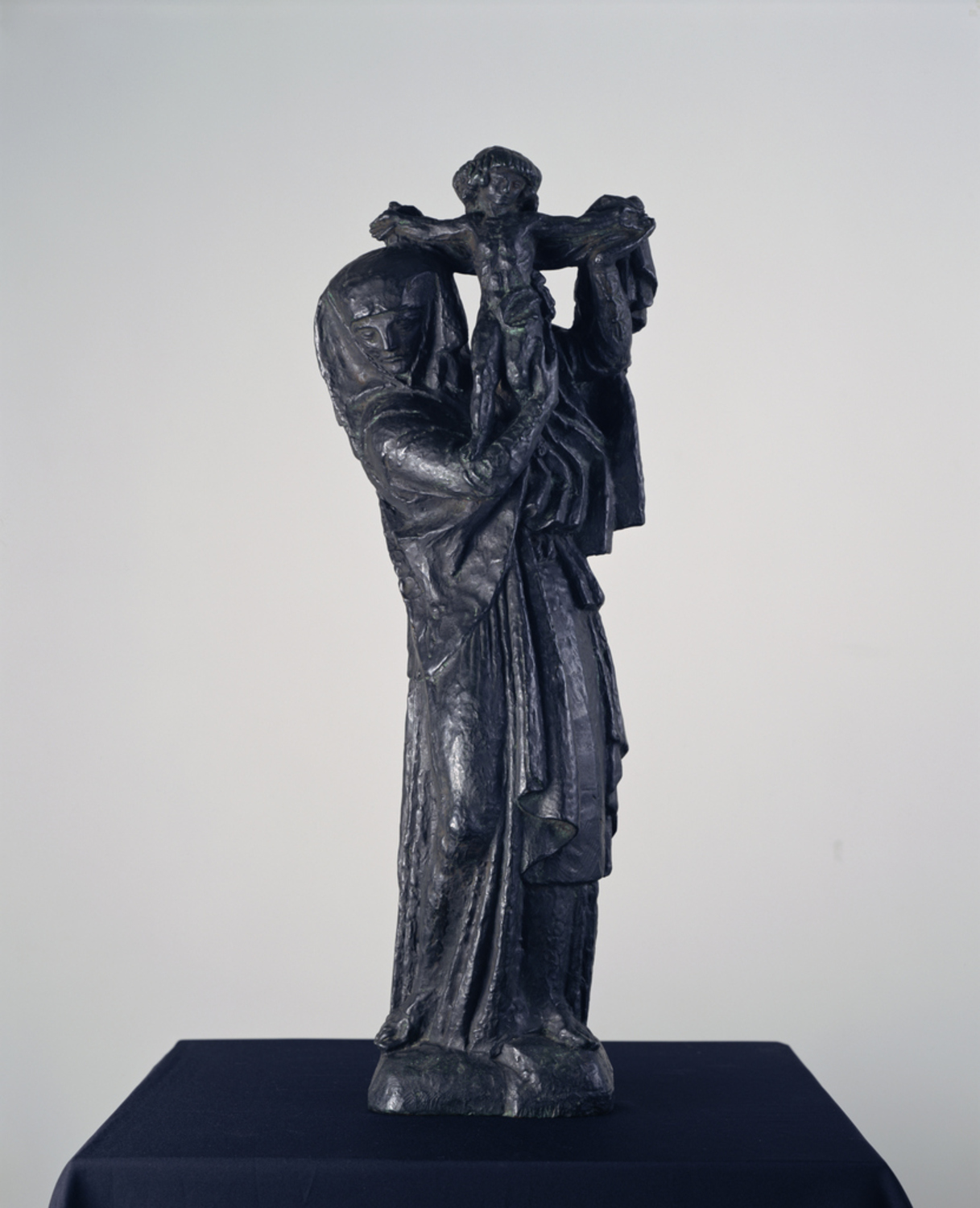 西ドイツ製 ビンテージのkoestel社の聖母子のお人形！丁寧に造られた