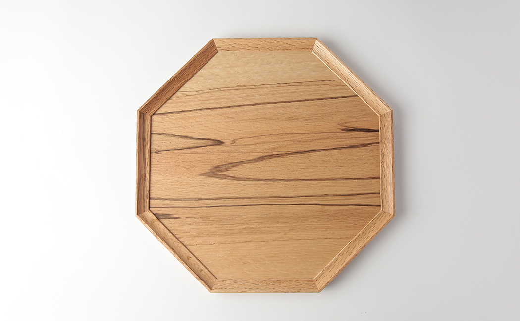 iwakagu 八角トレー 大 樫 | 耕人