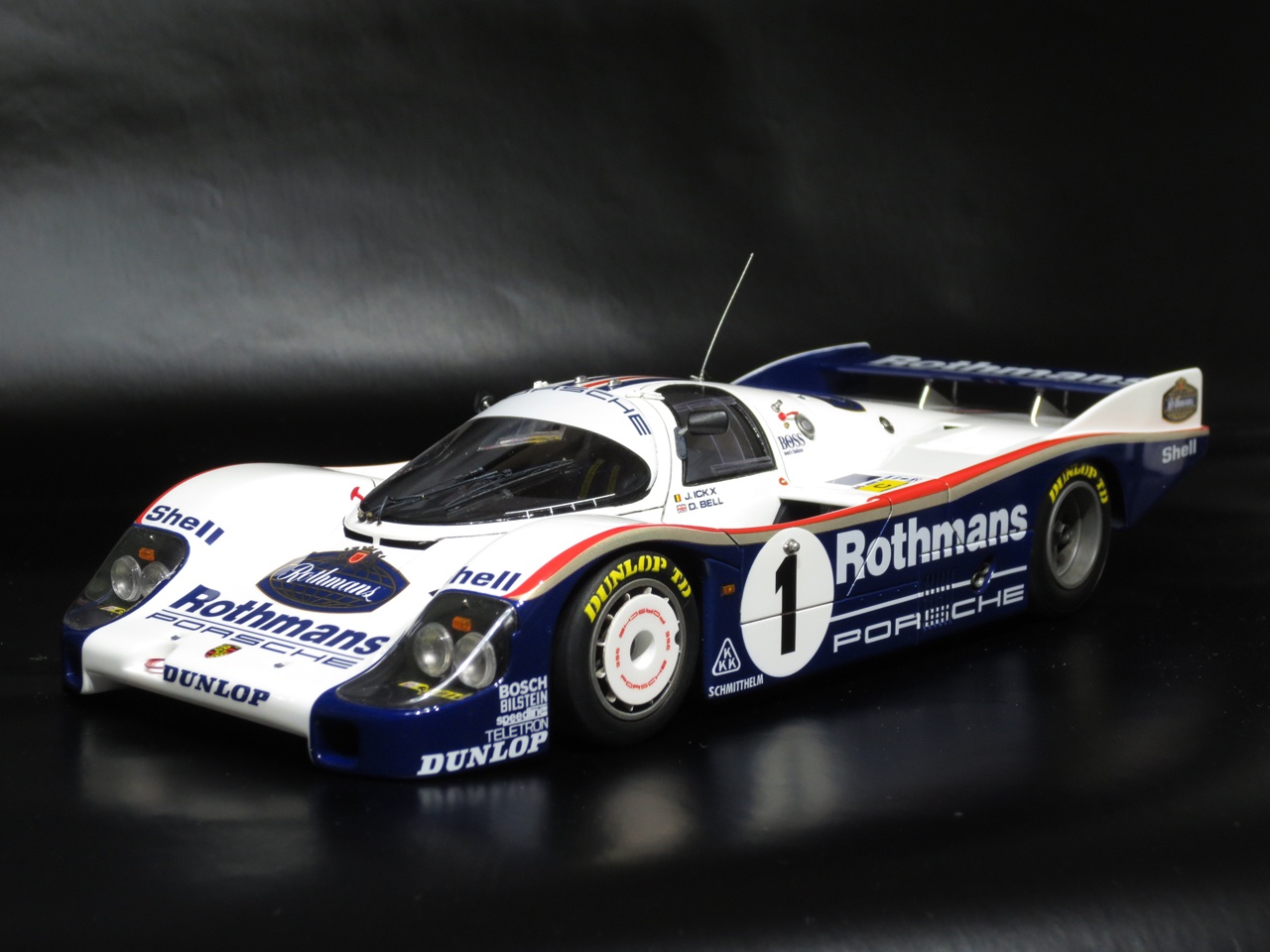 タミヤ 1/24 ポルシェ956 PORSCHE956 製作記 その39 完成！
