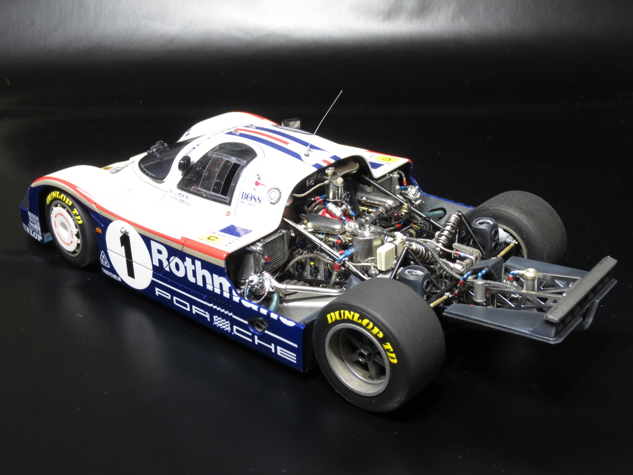 タミヤ 1/24 ポルシェ956 PORSCHE956 製作記 その39 完成！