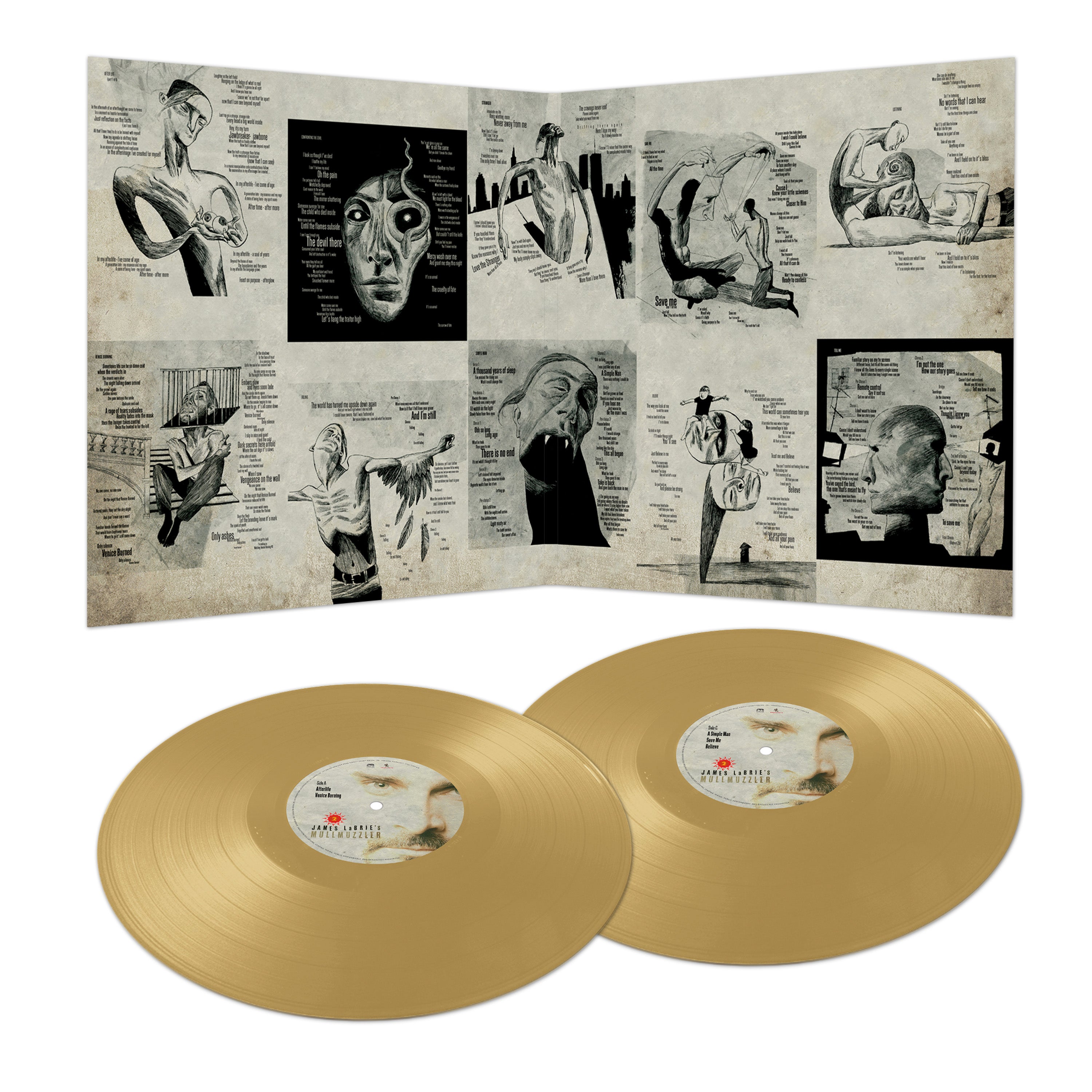 James Labrie's Mullmuzzler - 2 (Gold Double Vinyl) - Cleopatra Records