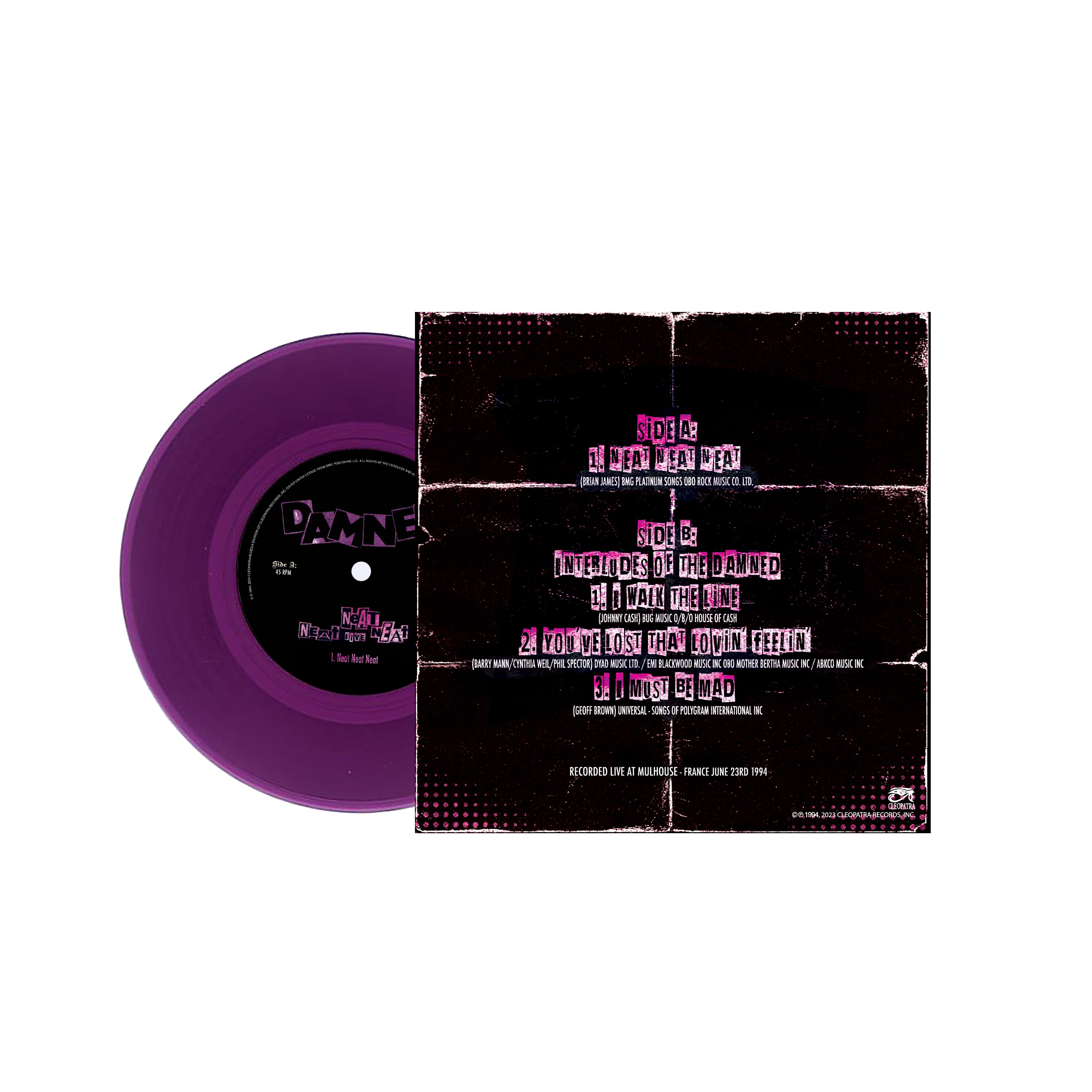 The Damned - Neat Neat Neat (Purple 7